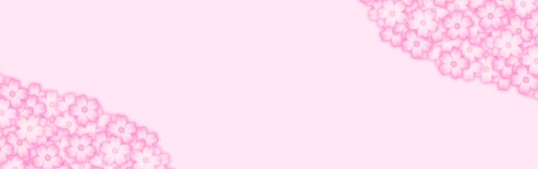 Cherry blossom background material　桜の花の背景素材