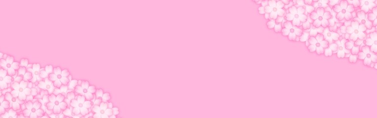 Cherry blossom background material　桜の花の背景素材