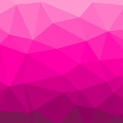 Low Polygonal Computation Art background illustration