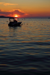  The seaside town of Ksamil in Albania