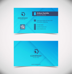 Modern Geometric Business Card Template