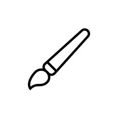 Vector illustration, paintbrush icon design