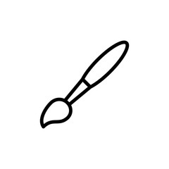 Vector illustration, paintbrush icon design