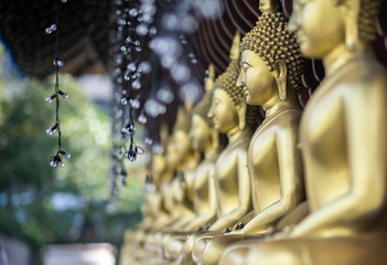 Gangaramaya Seema Malaka temple in Colombo, Sri Lanka.