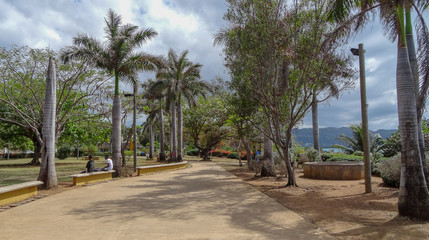 Fototapeta na wymiar Montego Bay is a big resort in Jamaica