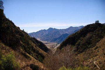 Views of the tract Four-Ckas in the Altai mountains