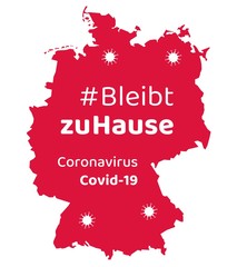 Coronavirus Disease 2019 (COVID-19) - Bleibt zu Hause