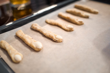 Gruselfinger Keks, Halloween, Fingerkeks, Finger
