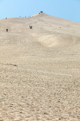 The Dune of Pilat, the tallest sand dune in Europe. La Teste-de-Buch, Arcachon Bay, Aquitaine, France