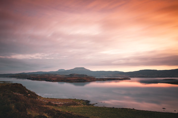 sunset at Isle of Skye, Scottland, United Kingdom