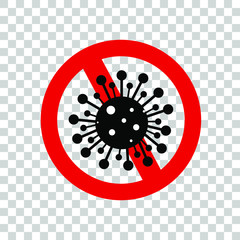 Antiviral antibacterial formulas of coronavirus vector icons. Coronavirus 2019 nCov, Covid 19. Health Labels