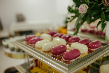 Sweet buffet - Catering food at a wedding party