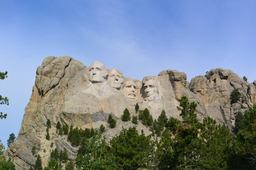 Fototapeta na wymiar Mont Rushmore usa