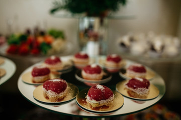Sweet buffet - Catering food at a wedding party