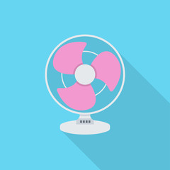 flat icons for electric fan,vector illustrations