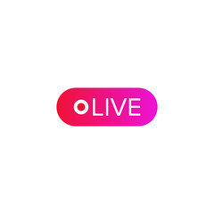 Livestream icon for streaming video gatherings online