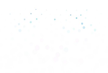 Light Blue, Red vector texture with disks.