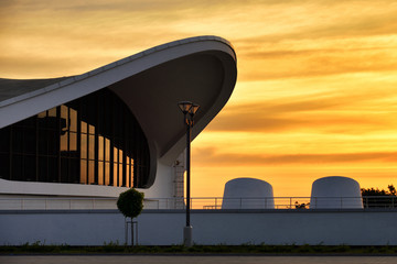 Exterior of Exhibition Hall Building