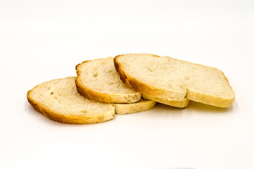 Wheat bread with bran slice. Cooking the dough.