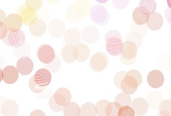 Light Multicolor vector backdrop with dots.