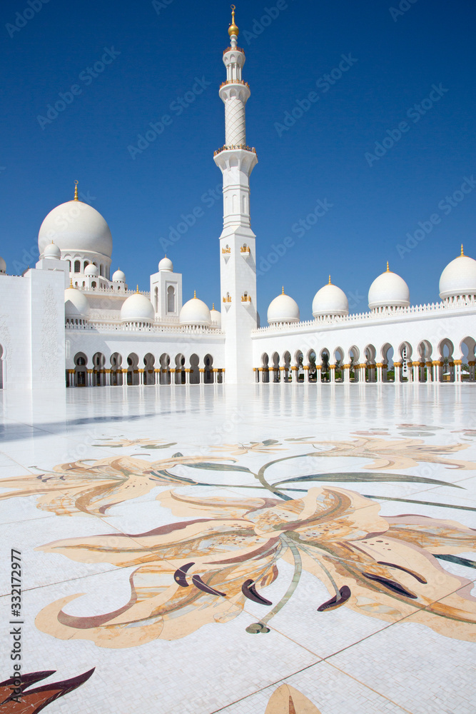 Wall mural Sheikh Zayed mosque