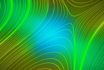 Light Blue, Yellow vector modern elegant background.