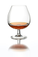 Napoleon type glass with Cognac