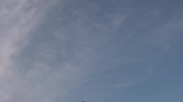 Historic Bodie Island Lighthouse in the Cape Hatteras National Seashore just after sunrise, Outer Banks, North Carolina, USA