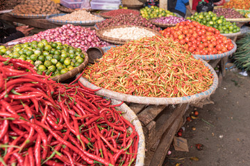 Markt, Basar, Gemüse