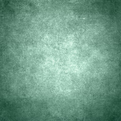 Vintage paper texture. Green grunge abstract background