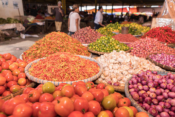 Markt, Basar, Gemüse