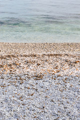 Spiaggia di Capobianco, Isola D'Elba. Mattino presto.