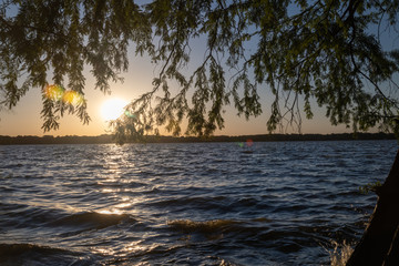 Sunset on the Lake