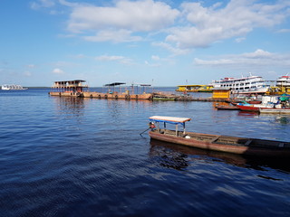 Because of Corvid 19, there is an absolute ban on all watercraft in the Amazon region, which is why...