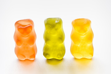 Bonbon nounours en g&eacute;latine