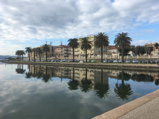 Lagoon of Orbetello, Italy