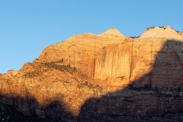 Scenic Zion National Park Utah Landscape