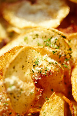 french fries and ketchup