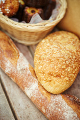 bread in basket