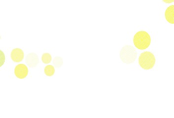 Light Green, Red vector texture with disks.