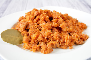 bigos z kiszonej kapusty