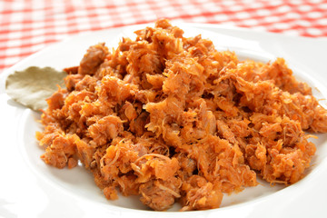 bigos z kiszonej kapusty