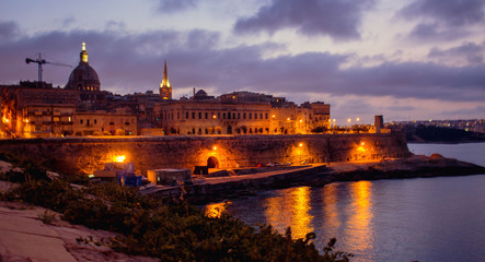 Waterfront in Malta.