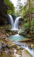 Obraz premium Double Falls