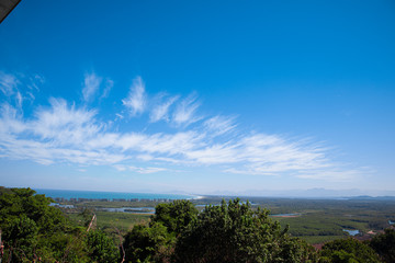 View of Barra de Guaratiba Beach in Rio de Janeiro