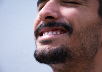 Obraz premium portrait of a man smiling