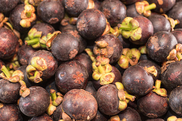 Markt, Basar, Gemüse, Mangostan