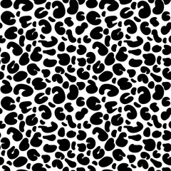 Fototapeta premium Seamless abstract wild background leopard cheetah skin