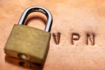The encrypted VPN connection using