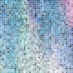 abstract vector square pixel mosaic background